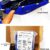 AIR CONDITIONING CLEANING COVER CANVANS SCS-CCF1015 (BLUE)