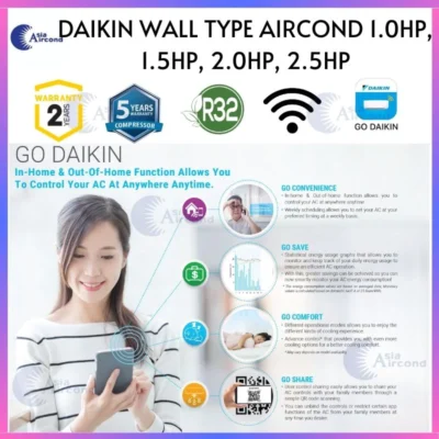 FTKH SERIES - WIFI (R32 SMARTO)