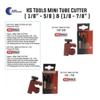 KS Tools Mini Tube Cutter ( 1/8" - 5/8 ) & (1/8 - 7/8" )