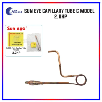 York Capillary Tube C-Model 1.0HP, 1.5HP, 2.0HP, 2.5HP (YSL-C)